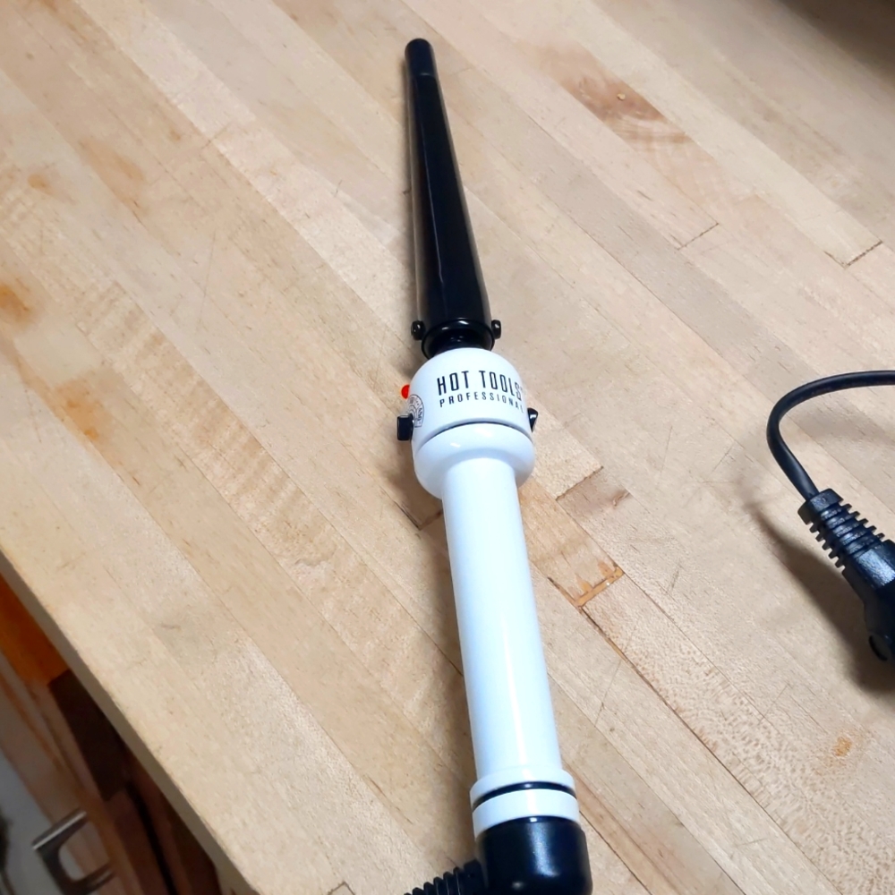 Curling wand tapered hot shot tools professional